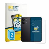 BROTECT - Screenprotector voor Xiaomi Poco X8 Pro Max (Voor+Camera) - Folie Beschermfolie transparant 2 Stuks