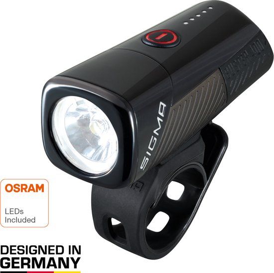 Sigma BUSTER 400 USB LED Fiets koplamp - 400 Lumen - Oplaadbaar