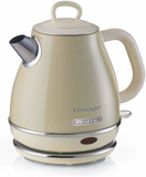 Ariete 2868/03 Vintage Waterkoker - 1L - 1630W - Beige