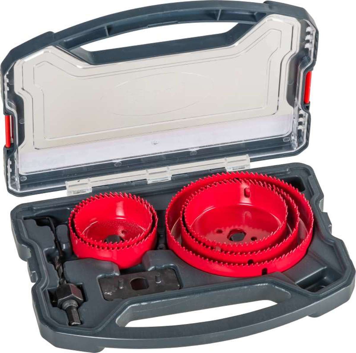 kwb Gatenzaag set 8-delig 67, 76, 89, 102, 127 MM