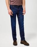 Wrangler Greensboro Heren Regular Straight-fit Jeans Rustic Navy