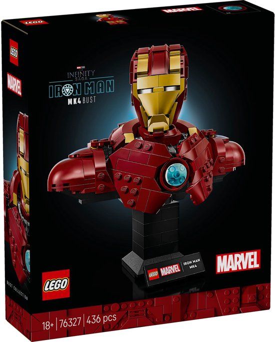LEGO Marvel Iron Man MK4 Buste - 76327