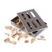 Blumtal Smokerbox - Rookdoos van Roestvrij Staal - Grillaccessoires - 20x13x3,5cm - Zilver