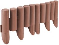 AWTOOLS Tuin Palissade - 8 Elementen - 2,3 meter - Brons