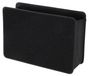 Omgoods Poubelle pliable - Poubelle de voiture 20 x 7 x 14 cm - Similicuir noir