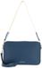 COCCINELLE Leren schoudertas Tebe Mini Bag Grained Leather Deep Blue