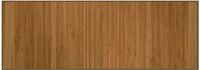 vidaXL - Vloerkleed - rechthoekig - 70x200 cm - bamboe - bruin