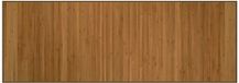 vidaXL - Vloerkleed - rechthoekig - 70x200 cm - bamboe - bruin