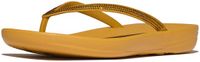FitFlop Iqushion Sparkle TPU Dames Slippers - Turmeric