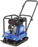 HBM Professionele 6,5 PK trilplaat inclusief wielenset en bestrating beschermplaat 15000N - Blauw