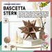Folia vouwbladen Bascetta-ster 'Ornament 1', 150 x 150 mm, 90 g/m2, 32 vel