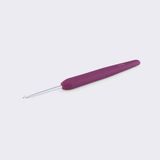 KnitPro Waves 2 haaknaalden softgrip 3.00 mm paars Berry Blush Aluminium