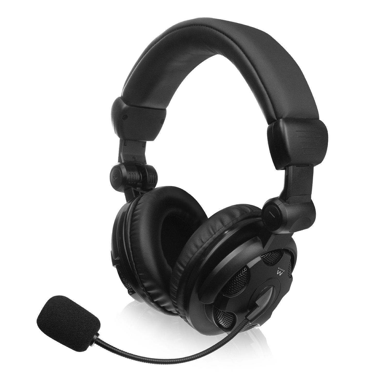 1585 Ewent EW3564 Headset - Bedraad - Hoofdband - Zwart