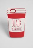 Mister Tee Hoodie Phonecase Koffiekop iPhone 7/8, SE Red/White