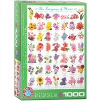 Eurographics De taal van bloemen 1000-delige puzzel