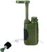 Filtre à eau sans marque - Kit d'urgence - Vert