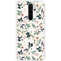 Xiaomi Redmi Note Flowers Verstevigd hoesje met sublimatie bedrukking