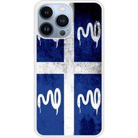 Apple iPhone 13 Drapeau martinique Verstevigd hoesje met sublimatie bedrukking