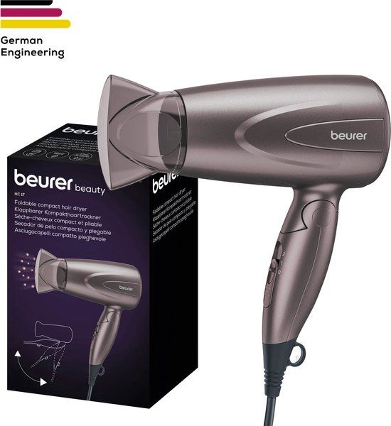 Beurer HC 17 mini Föhn - Compact - 1300W - 2 standen - Brons