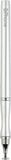 DrPhone SX Pro V10 Disc Capacitief 2 In 1 Stylus Pen - Touch Pen - rubberen punt - Zilver
