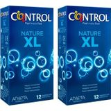 Control Pack Préservatifs Nature XL 2x12 pièces