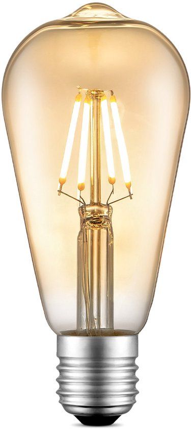 Home Sweet Home Edison Vintage E27 LED filament lichtbron Drop - Amber