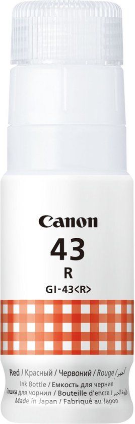 CANON GI-43 R EMB Red Ink Bottle 4716C001