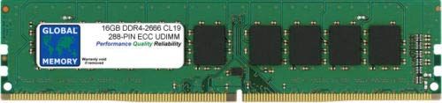 GLOBAL MEMORY 16GB DDR4 2666MHz ECC UDIMM Server Memory
