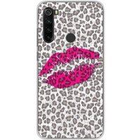 1001 coques Xiaomi Redmi Note 8T bedrukt siliconen hoesje baiser leopard