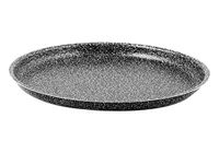 HOME Stone Pizzavorm, rond, anti-aanbaklaag, steen, antraciet, 32 cm
