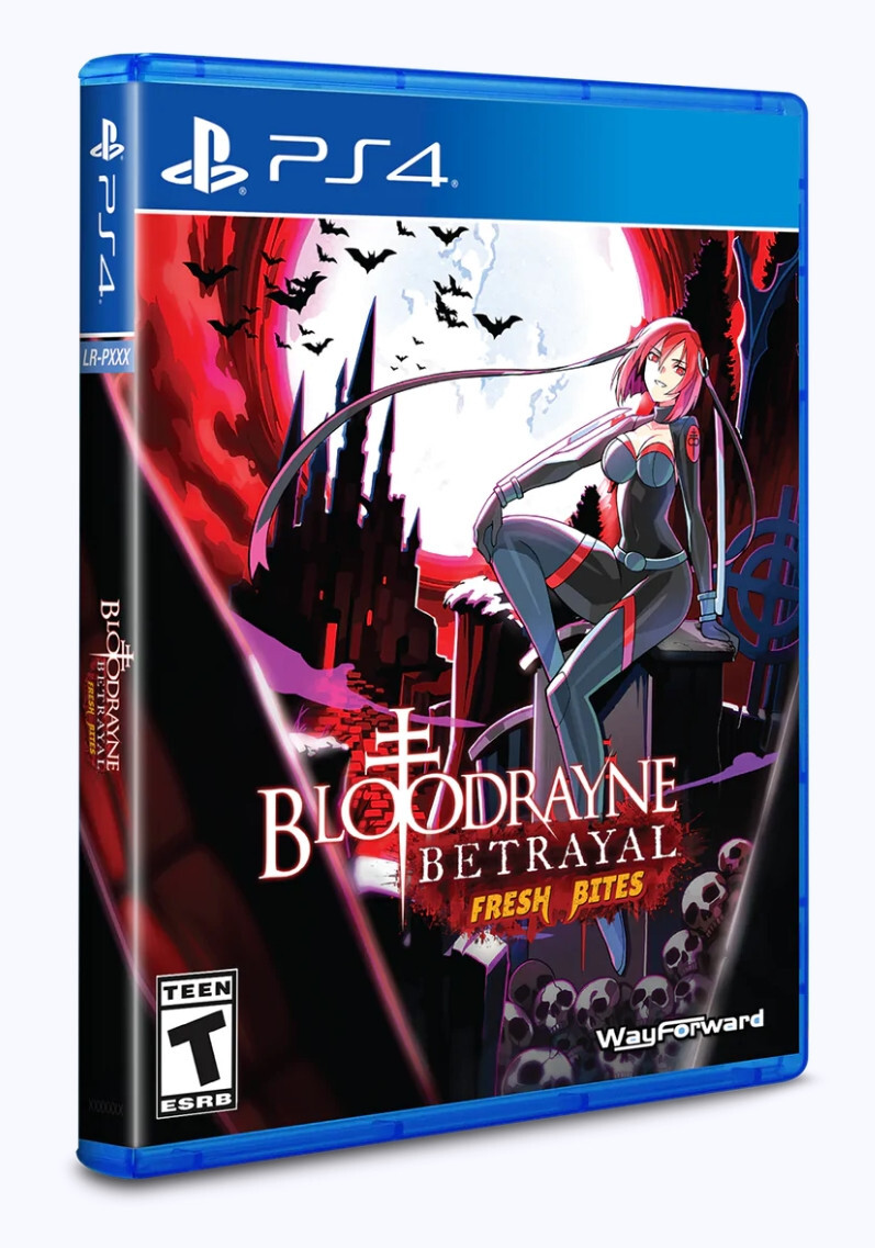 Limited Run Bloodrayne Betrayal: Fresh Bites Games) PlayStation 4