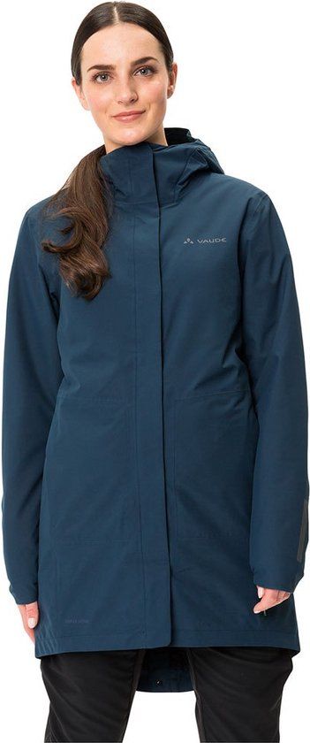 Vaude Cyclist Padded II Women's Jacket - Dark Sea - Size 46