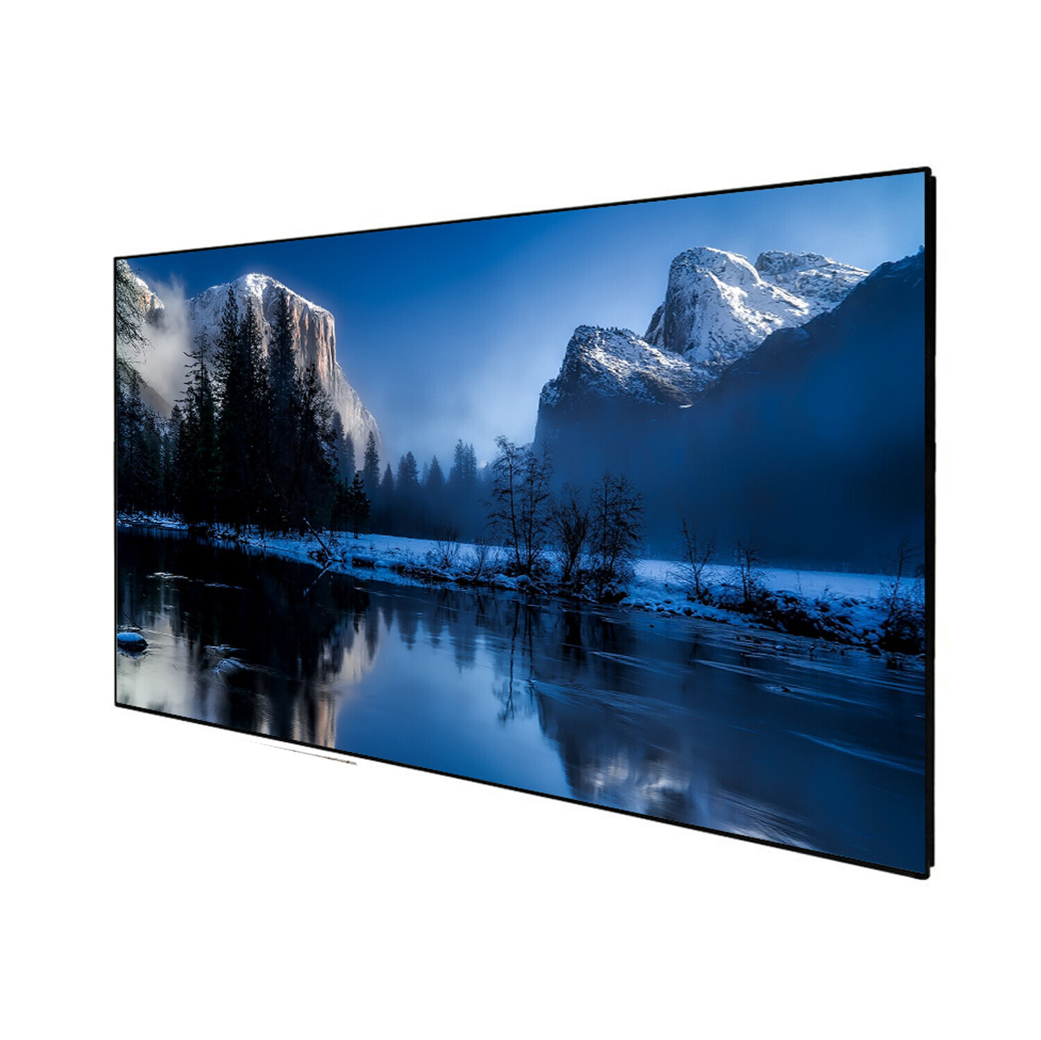 Deluxx Cinema frame hoog contrast projectiescherm SlimFrame 354 x 199cm, 160" - DARKVISION