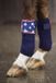 HKM SPORTS EQUIPMENT Bibi & Tina Polarfleece bandages Bibi&Tina Stars, set van 4, jeansblauw, 300 cm