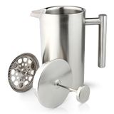 Café Olé RVS Cafetiere, Satijn, 8 Kopjes