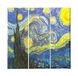 Homemania Wandfoto, geïnspireerd door de auteurs, 3-delig, kunst en graffiti, woonkamer, slaapkamer, meerkleurig, 69 x 3 x 50 cm, HM203PKNV-160, polyester, hout
