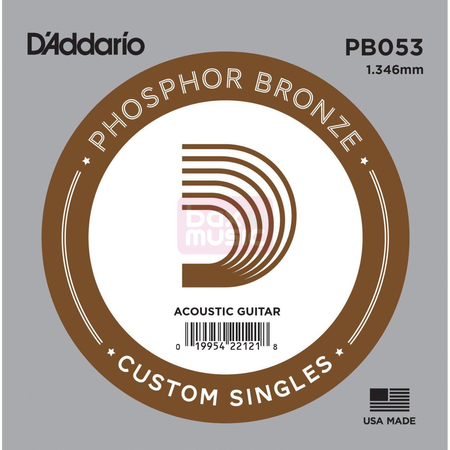 D'ADDARIO Daddario PB053 losse snaar voor akoestische westerngitaar