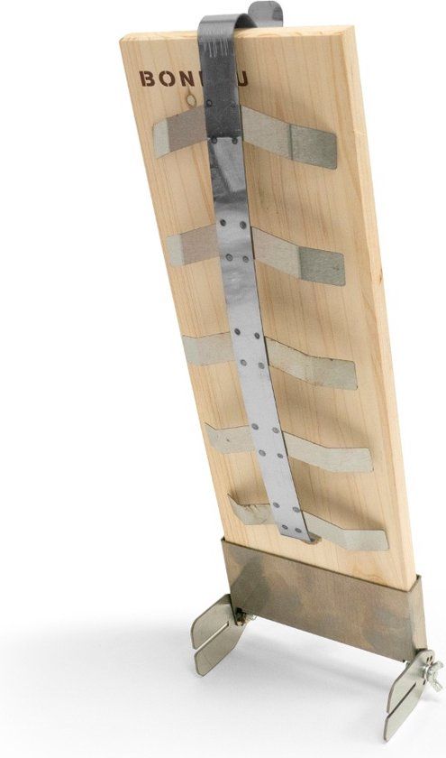 BonFeu Rookplankje voor Vis - 46x14x2 cm - Zalmplank voor BBQ of Vuurschaal