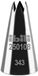 Ibili 250108 spuittuit stervorm 8 mm