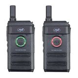 Kit PNI Kit met 2 draagbare radiozenders PNI PMR R10 PRO, 446 MHz, 0,5 W, 16 programmeerbare kanalen, 16 PMR en 50 CTCSS- en 104 DCS-tonen, monitor, scan