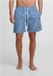 Urban Classics Pattern Zwemshorts Heren Blauw XL