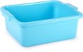 Plasticforte Afwas en Schoonmaak Teil - Rechthoek - Kunststof - 11 Liter - Blauw