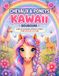 Chevaux & Poneys Kawaii: Livre de coloriage chevaux & poneys pour fille de 4 à 8 ans
