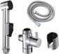 Merkloos / Sans marque Famanu Bidet handdoucheset, handdouche voor wastafel, bidet handdouche, douchekop met houder en omschakelventiel, douche en doucheslang voor wastafel, toiletten en badkamer
