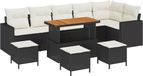 vidaXL Tuinbank Set