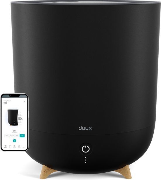 Duux Neo Smart Ultrasone Luchtbevochtiger - Zwart
