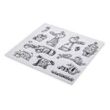 Rayher 50253000 Clear Stamps Rendiervrienden