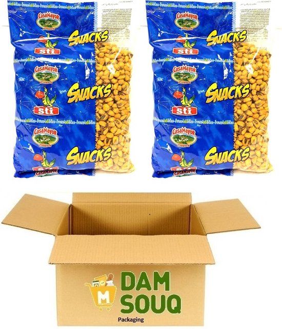 Mixpak Casa Mayor Maïs Geroosterd & Gezouten + Maïs BBQ (2x 400 Gram)