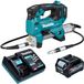 Makita GP 001 GD101 pompe à graisse sans fil 40 V max. 690 bar sans balai + 1x batterie 2,5 Ah + chargeur
