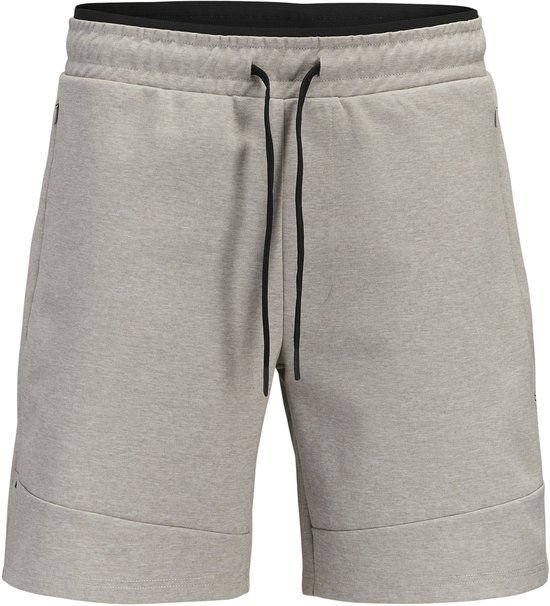 Jack & Jones Gordon Base Sweatstof shorts Regular Fit Light Grey Melange